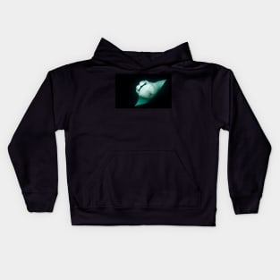 Manta Ray night Dive Kids Hoodie